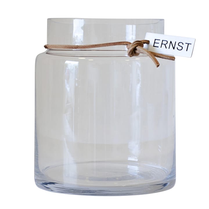 Ernst lasimaljakko K22,5 cm Ø 12,5 cm - kirkas - ERNST