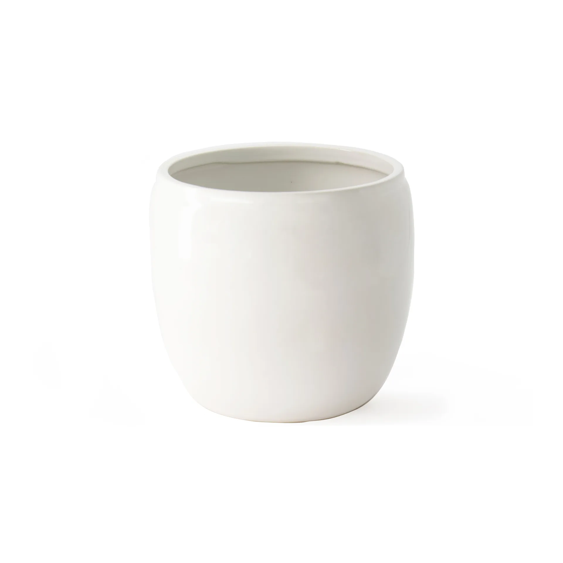 Ernst lasitettu ruukku Ø 14 cm, Valkoinen ERNST
