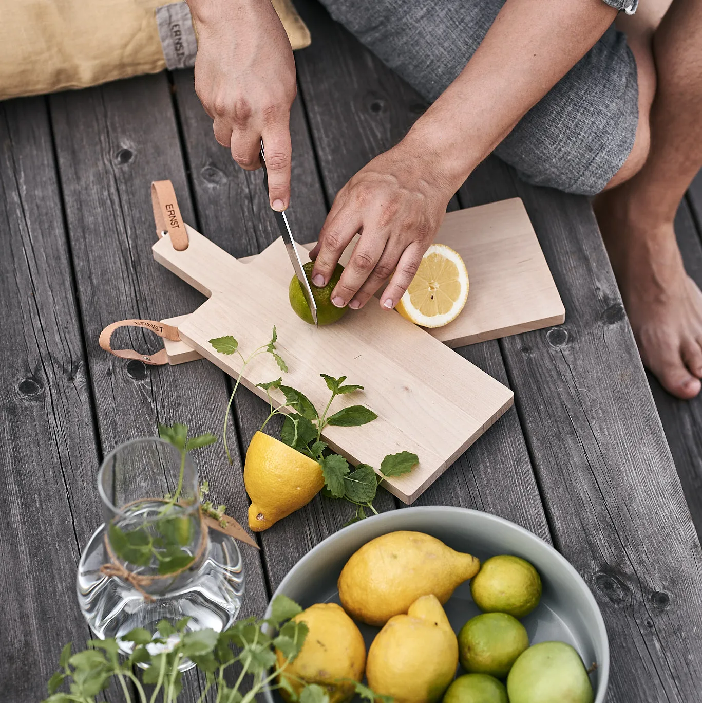 Ernst leikkuulauta, koivua, 35 cm ERNST