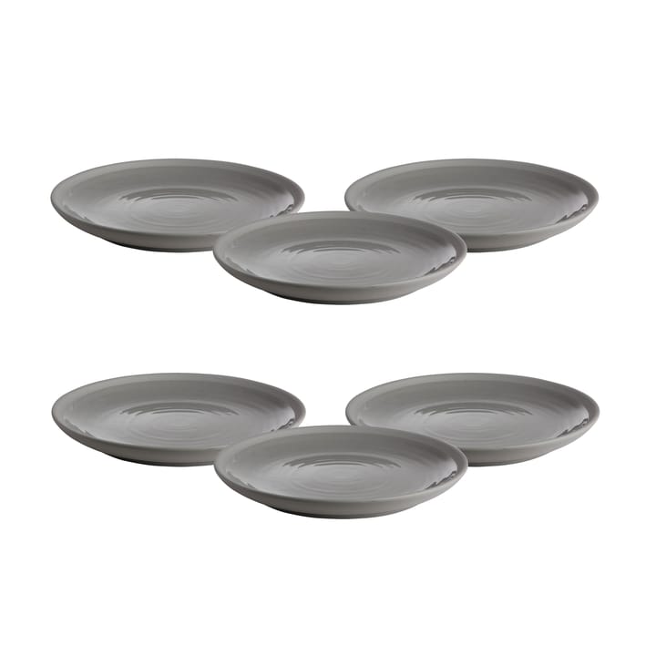Ernst leipälautanen kivitavara 21 cm, 6-pakkaus - Harmaa - ERNST