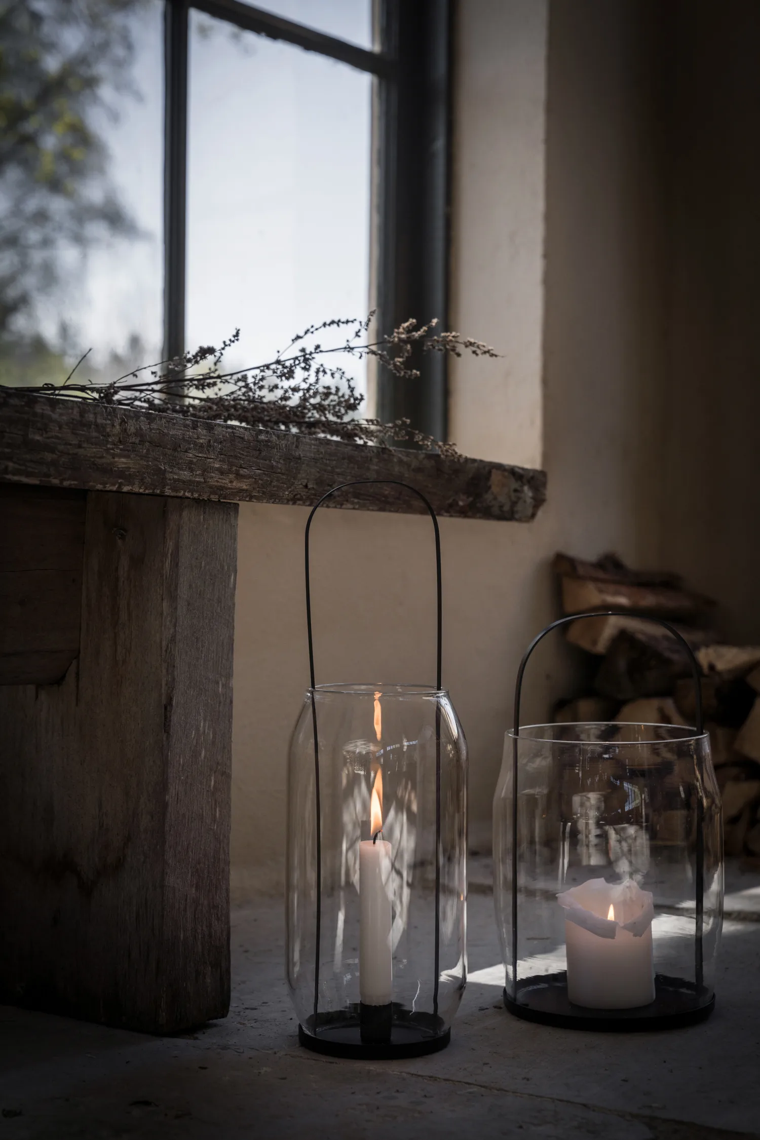 Ernst lyhty tuikulle 22 cm, Musta ERNST