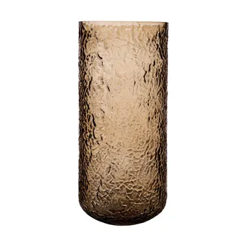 Ernst maljakko/kynttilälyhty kuvioitu - Meripihka, Ø11×25 cm - ERNST