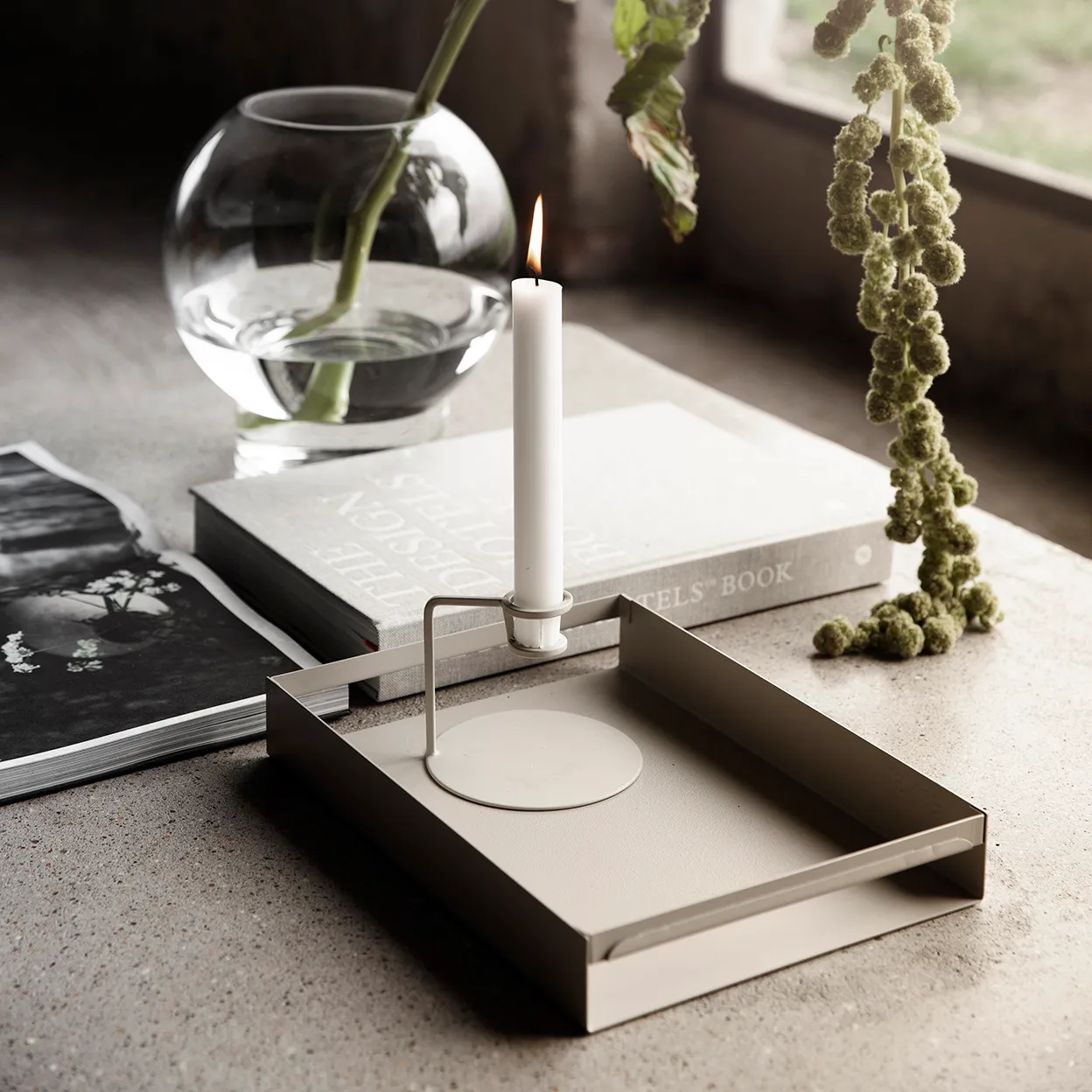 Ernst tarjotin 20x28 cm, Beige ERNST