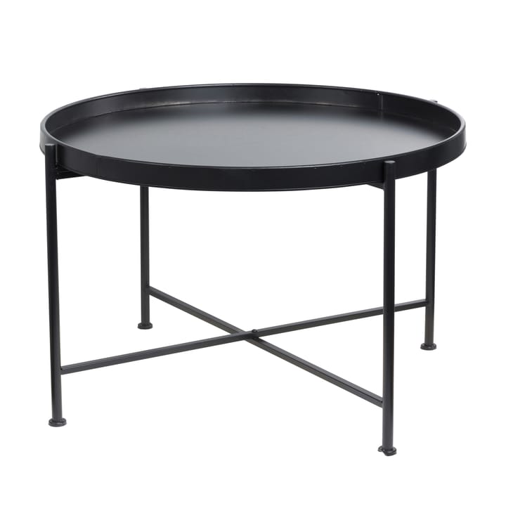 Ernst tarjotinpöytä matala Ø 70 cm - Musta - ERNST