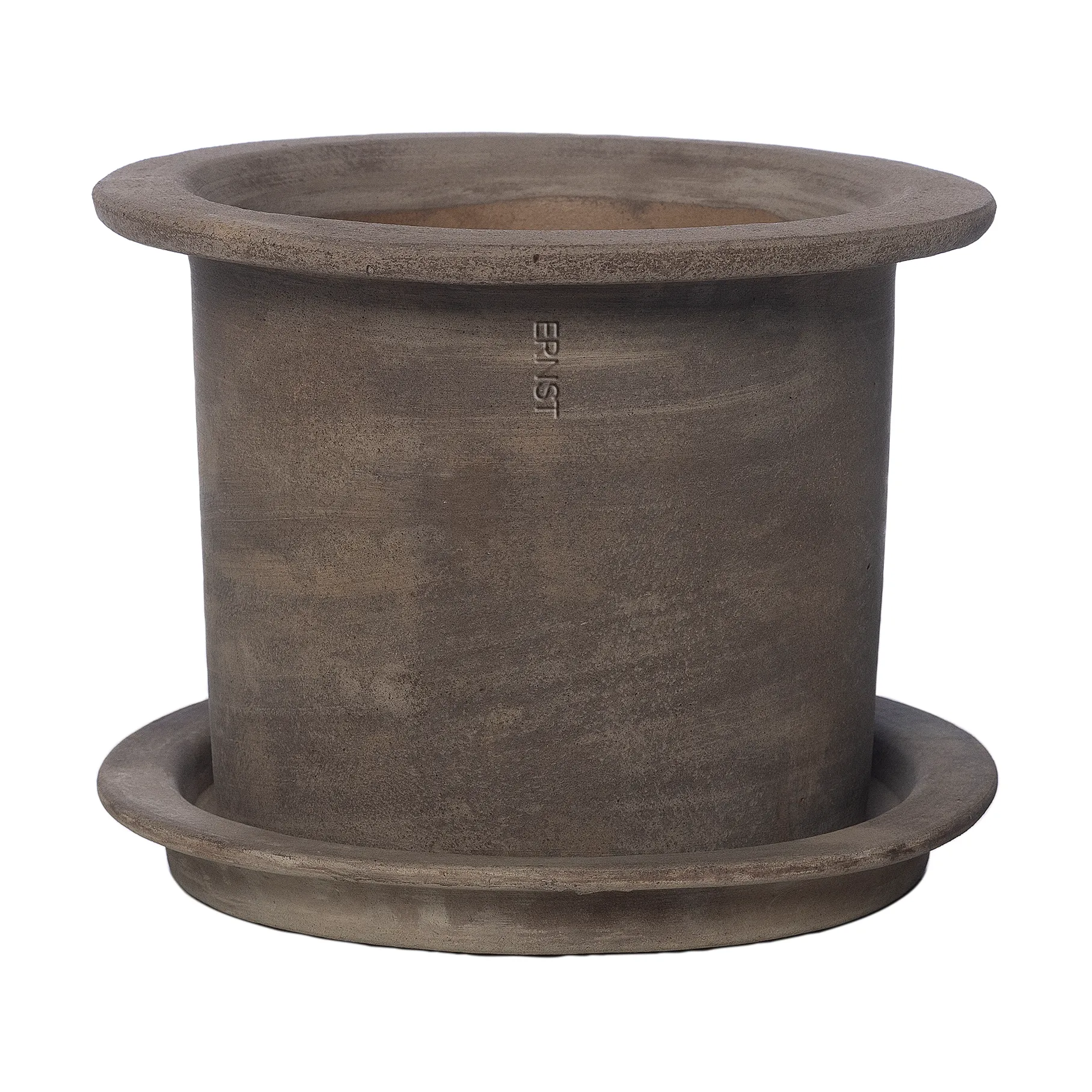 Ernst terrakottaruukku aluslautasella, Ø18 x 14 cm ERNST