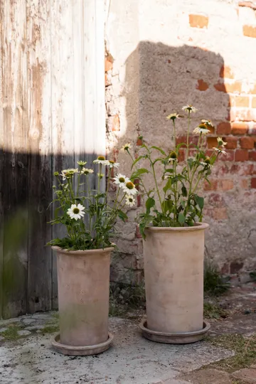 Ernst terrakottaruukku aluslautasella - Ø25×35 cm - ERNST