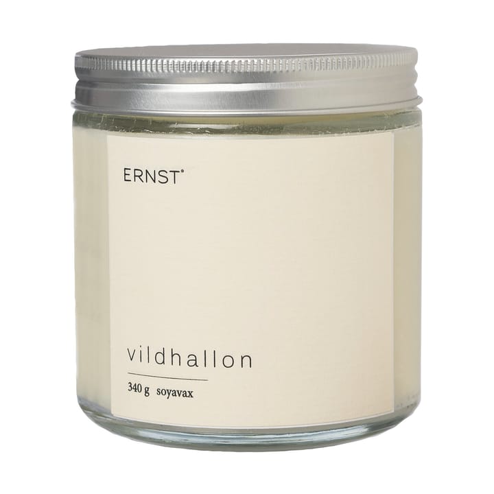 Ernst tuoksukynttilä kannella lasissa Ø9 cm - Villivadelma - ERNST