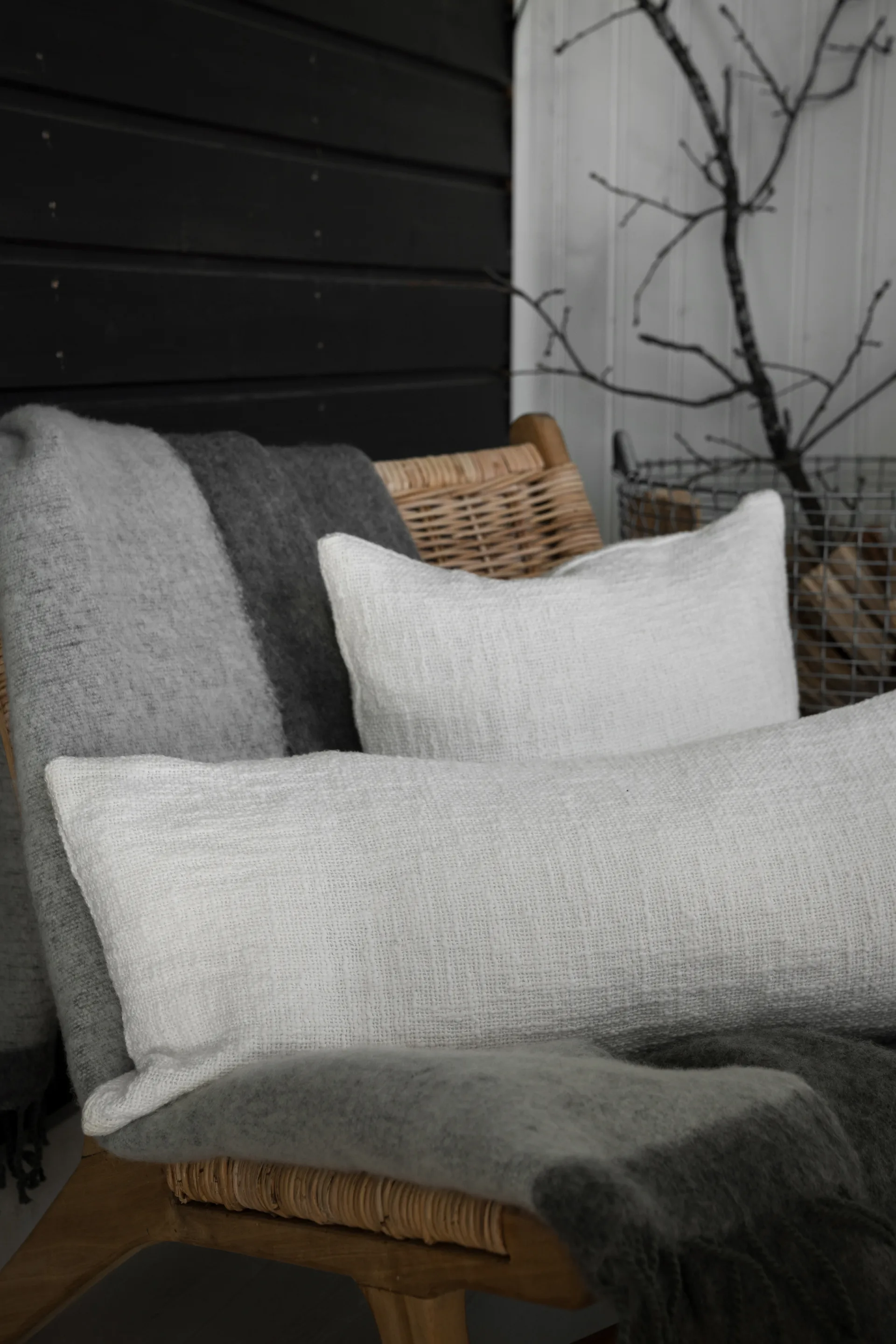 Ernst tyynyliina, Valkoinen, 50x50 cm ERNST