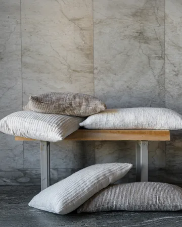 Ernst tyynynpäällinen rakenteella - Luonnonvärinen, 50x50 cm - ERNST