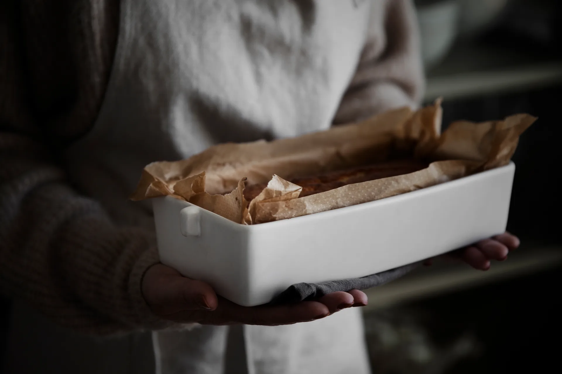 Ernst uunivuoka 13x29 cm, Valkoinen ERNST