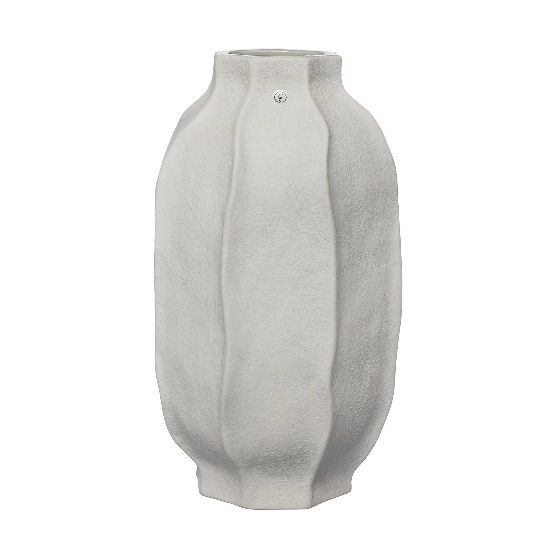 Ernst vaasi kivitavaraa, Ø18x30 cm, Luonnonvalkoinen ERNST