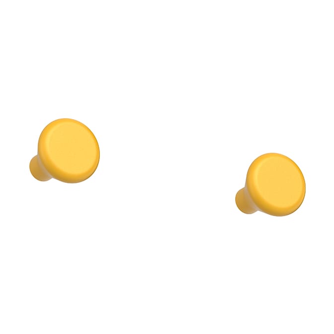 Classic koukku suuri 2-pack - Auringonkeltainen - Essem Design