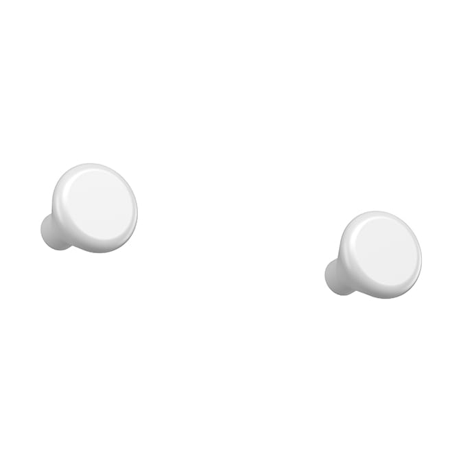 Classic koukku suuri 2-pack - Valkoinen - Essem Design