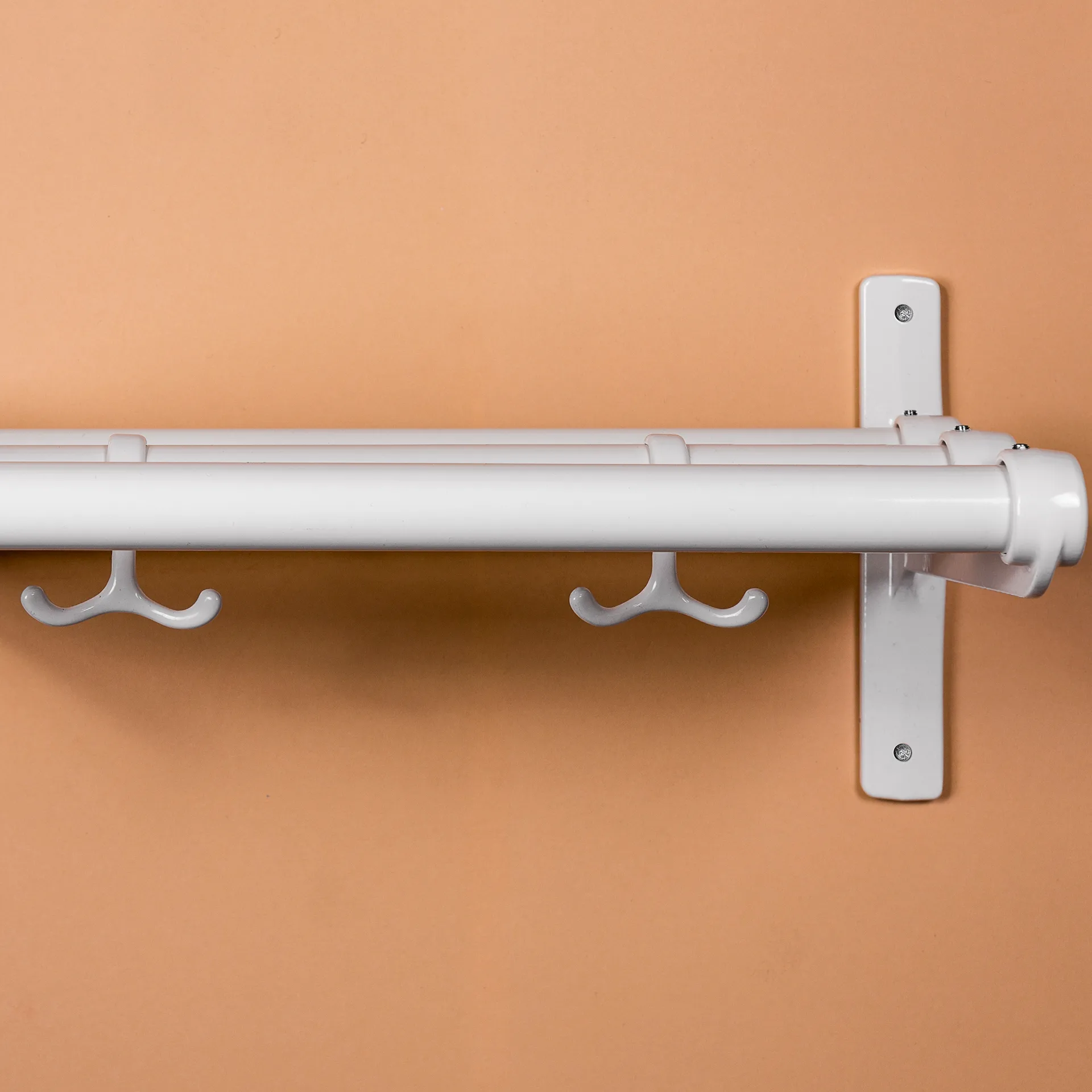 Nostalgi koukku 2-pakkaus, valkoinen Essem Design