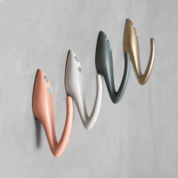 Papa vaatekoukku - Messinki - Essem Design