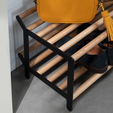 Tamburin kenkähylly 60 cm - Tammi-musta - Essem Design