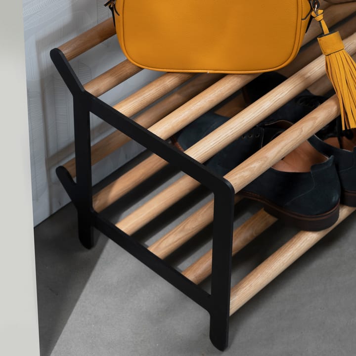 Tamburin kenkähylly 60 cm, Tammi-musta Essem Design