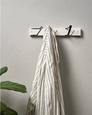 Tamburin koukkulista 31,5 cm - Valkoinen-musta - Essem Design