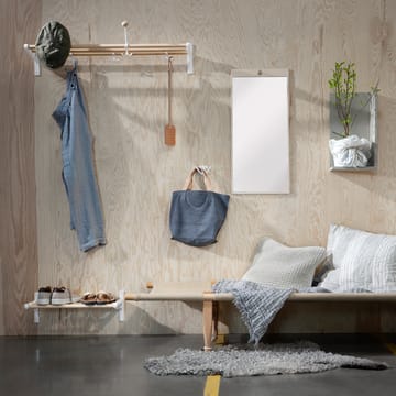 Tillbakablick suorakulmainen peili - Koivu - Essem Design