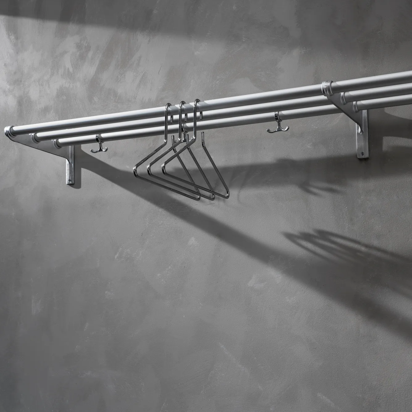 Triangel vaateripustin, 3-pakkaus, Kromi Essem Design