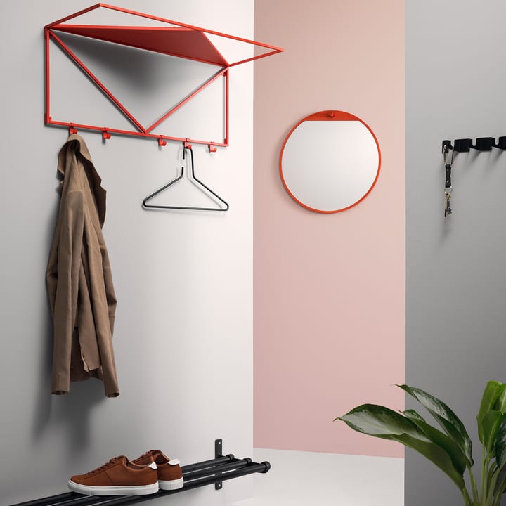Triangel vaateripustin, 3-pakkaus, Musta Essem Design