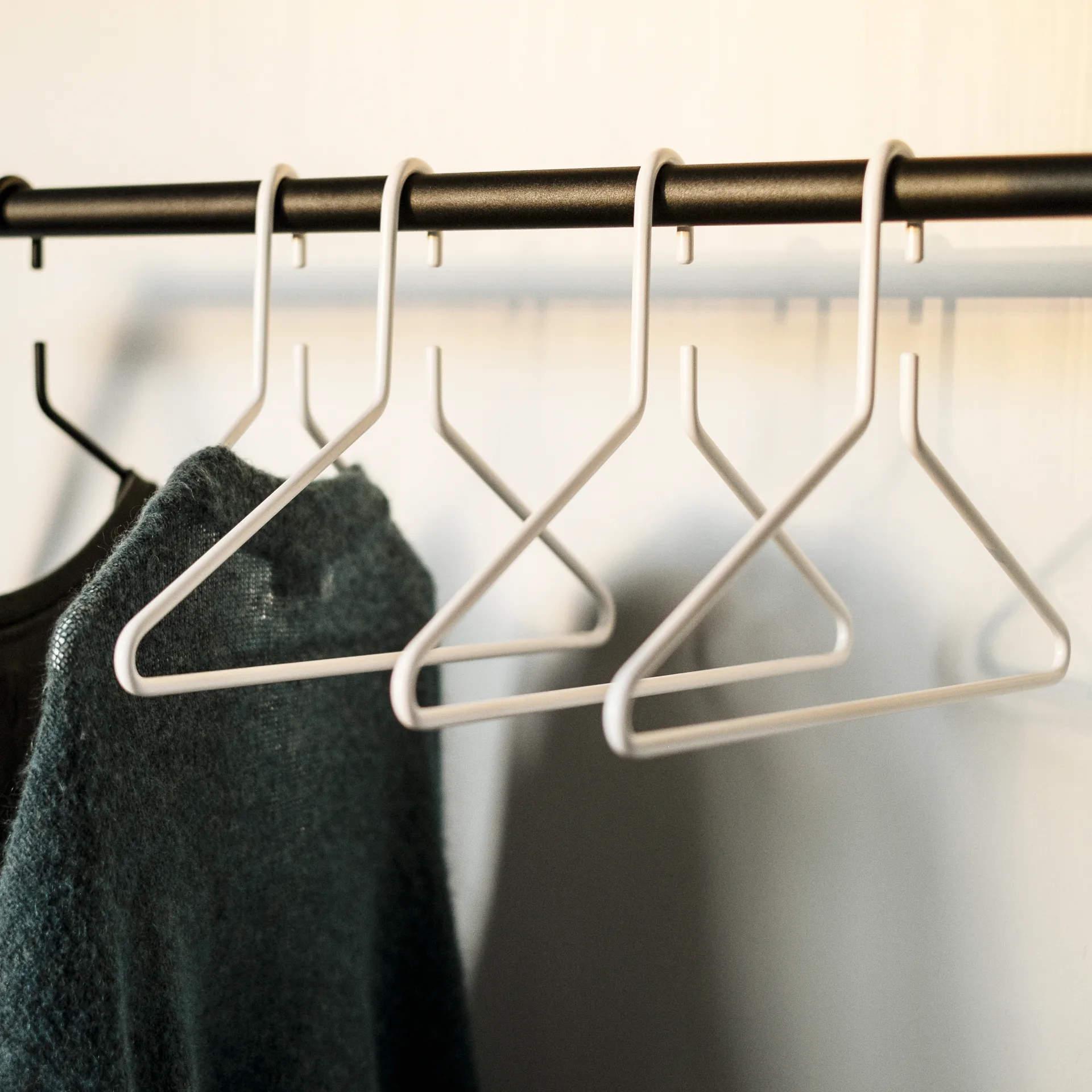 Triangel vaateripustin, 3-pakkaus, Valkoinen Essem Design