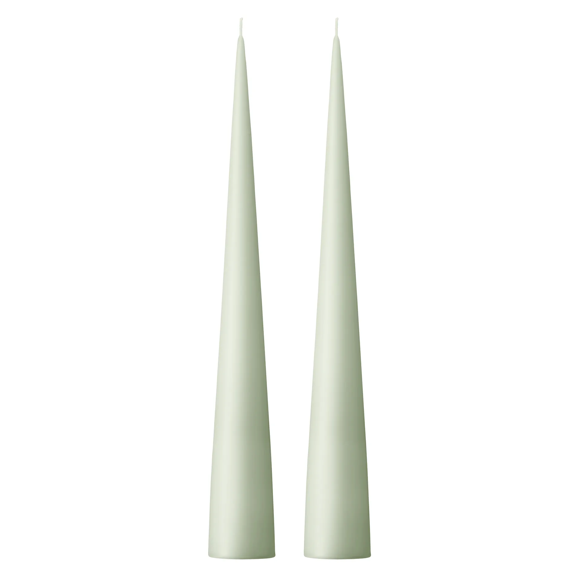 ester & erik -kartiokynttilä 37 cm, 2-pakkaus matta, Water mint 03 ester & erik