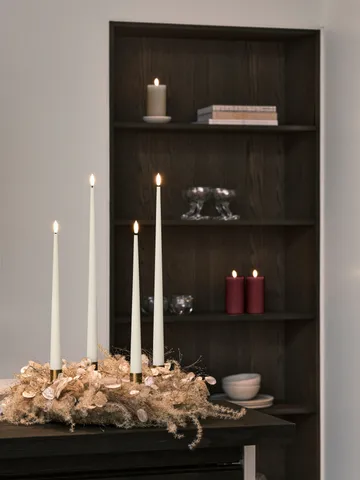 ester & erik kruunukynttilä LED 2 kpl - 06 Ivory, 30 cm - ester & erik