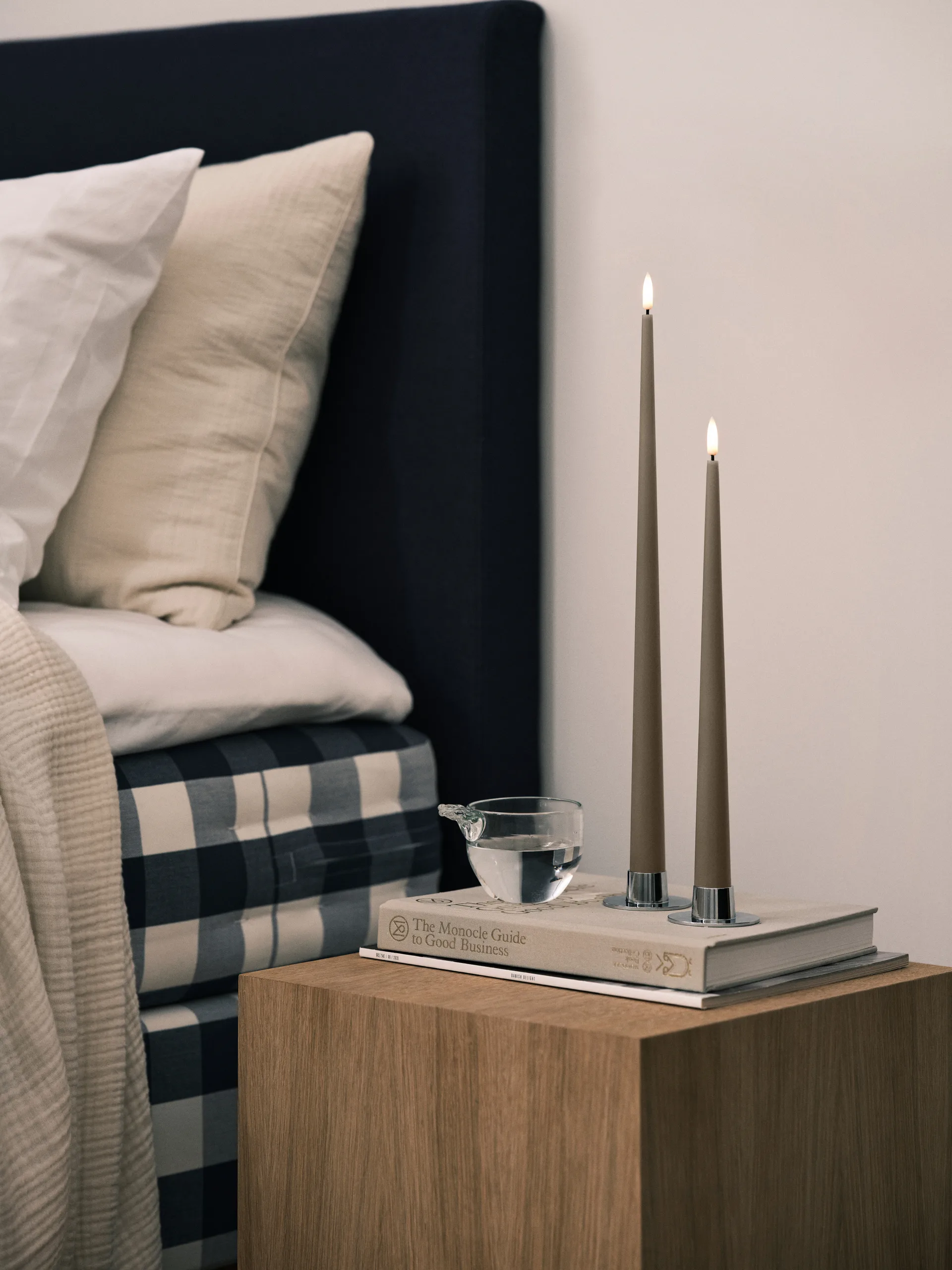 ester & erik kruunukynttilä LED 2 kpl, 77 Caviar , 30 cm ester & erik