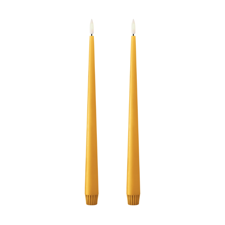 ester & erik kruunukynttilä LED 2 kpl 85 Mango , 30 cm