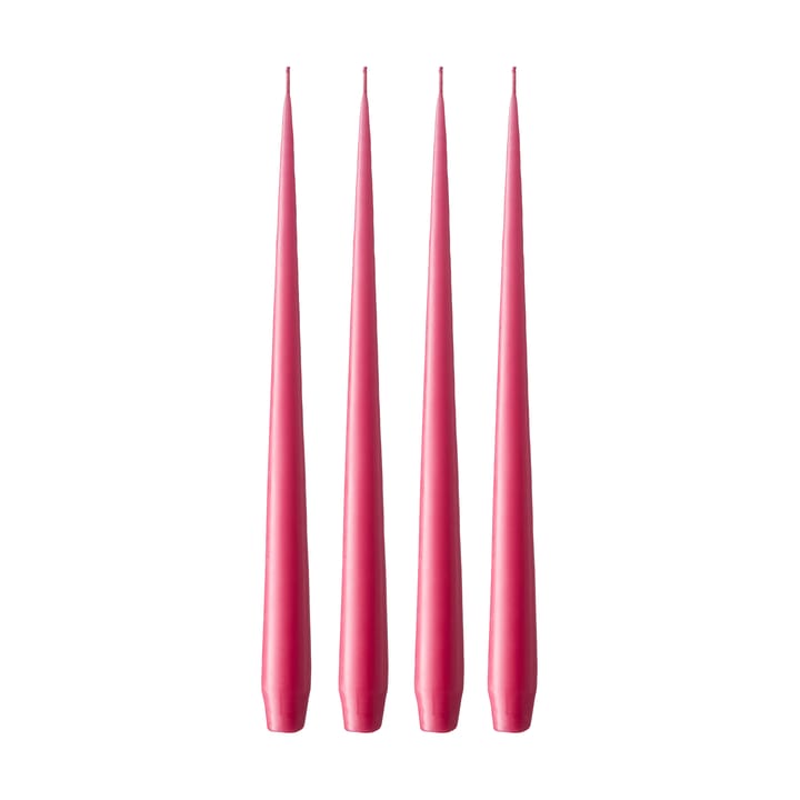 ester & erik -kynttilä 32 cm, 4-pakkaus matta - Deep pink 41/2 - Ester & erik