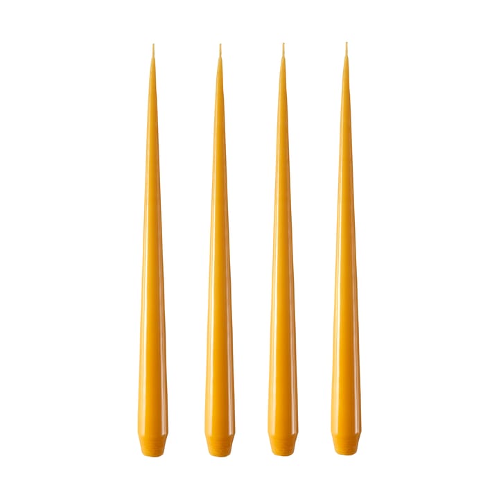 ester & erik -kynttilä, 4-pakkaus lakattu - honey balm, 32 cm - Ester & erik