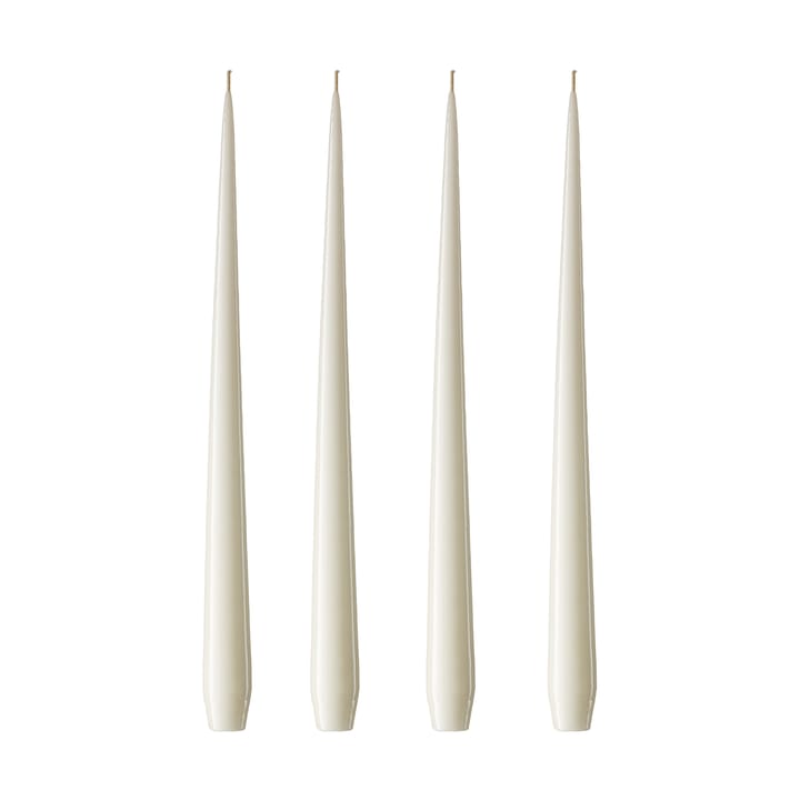 ester & erik -kynttilä, 4-pakkaus lakattu - ivory, 32 cm - Ester & erik