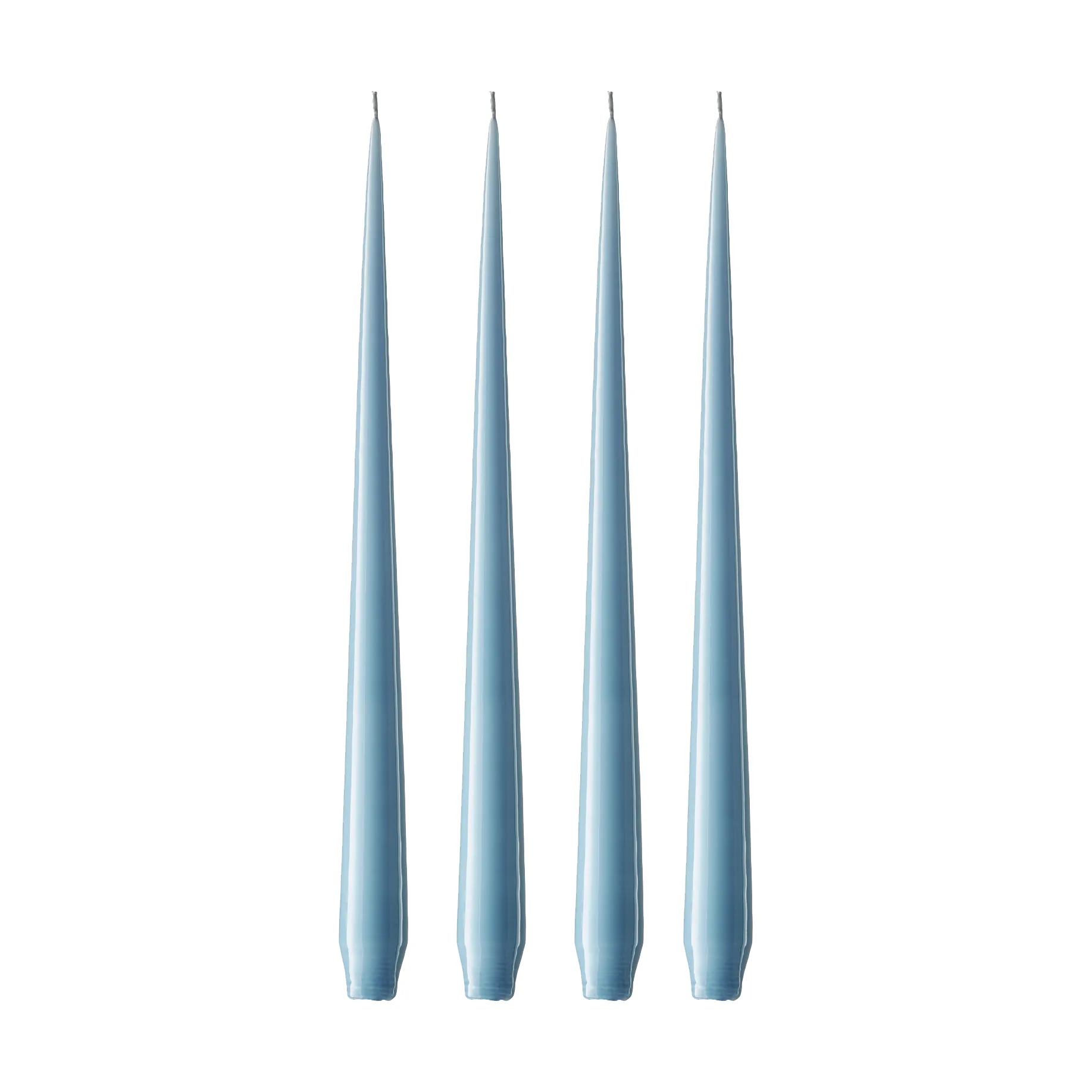 ester & erik -kynttilä, 4-pakkaus lakattu, Moon blue 37, 32 cm ester & erik