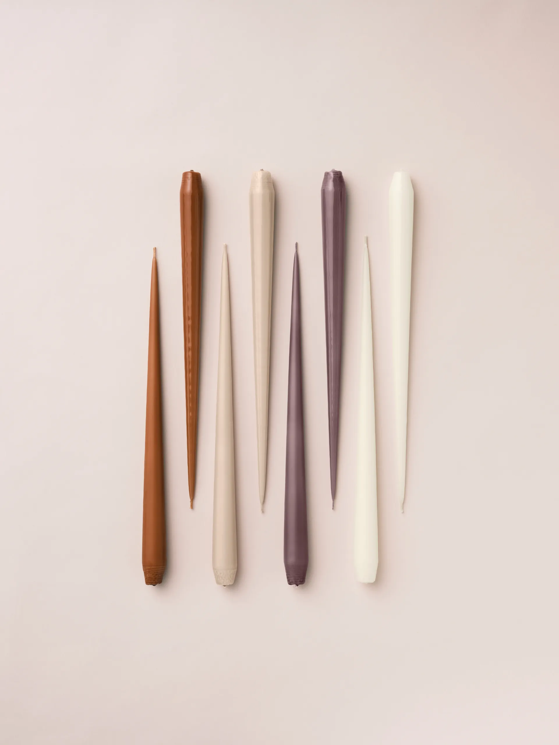 ester & erik -kynttilä, 4-pakkaus lakattu, Winter rose 84, 42 cm ester & erik