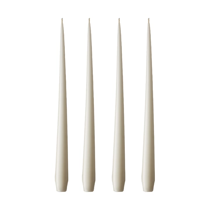 ester & erik -kynttilä, 4-pakkaus matta - ivory, 32 cm - Ester & erik