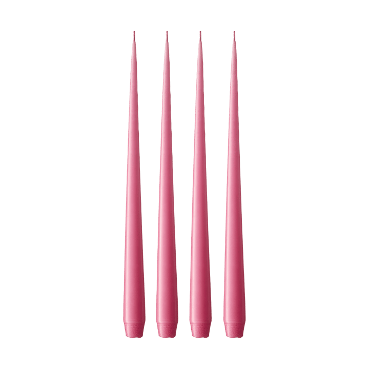 ester & erik -kynttilä 42 cm, 4-pakkaus matta - Clear pink 41 - ester & erik