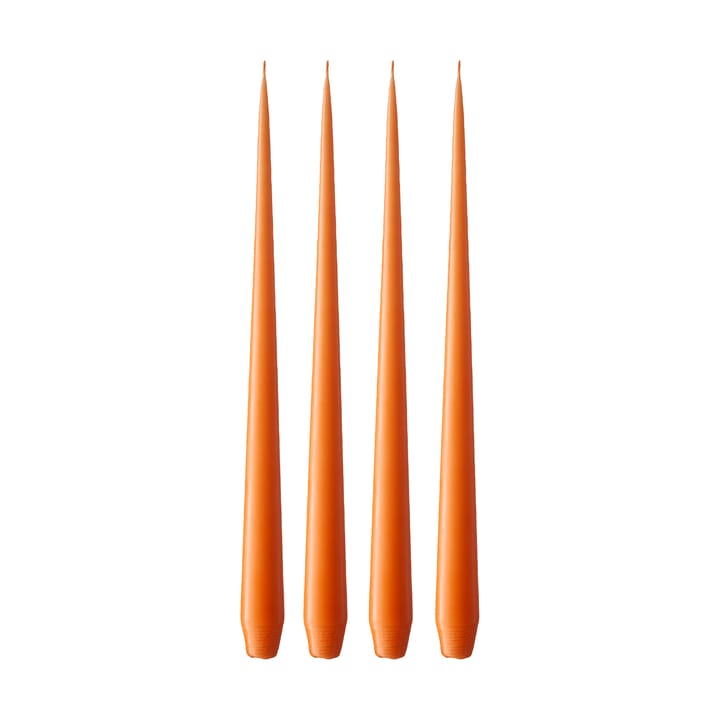 ester & erik -kynttilä 42 cm, 4-pakkaus matta - Mild orange 16 - Ester & erik