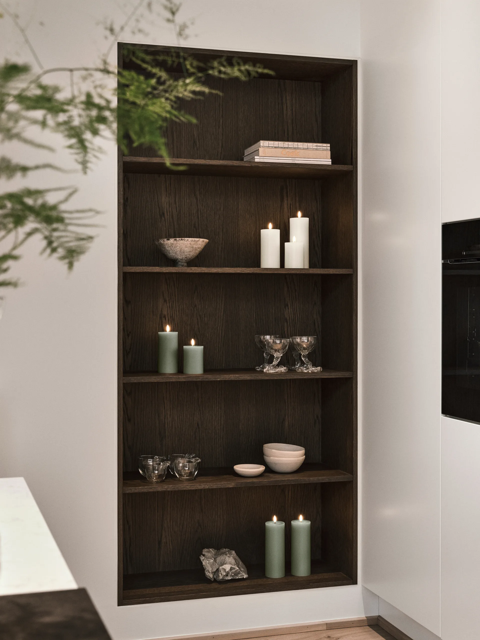 ester & erik LED-pöytäkynttilä, 06 Ivory, 20 cm ester & erik