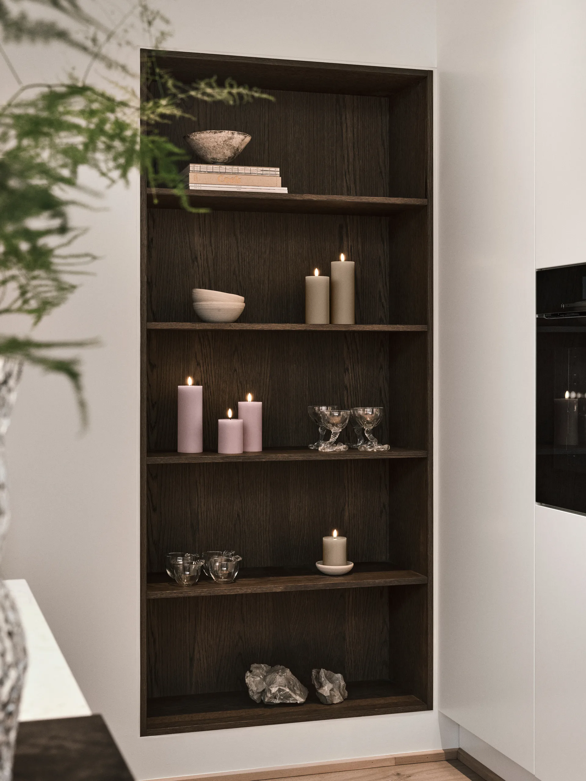 ester & erik LED-pöytäkynttilä, 18 Nougat Note, 20 cm ester & erik