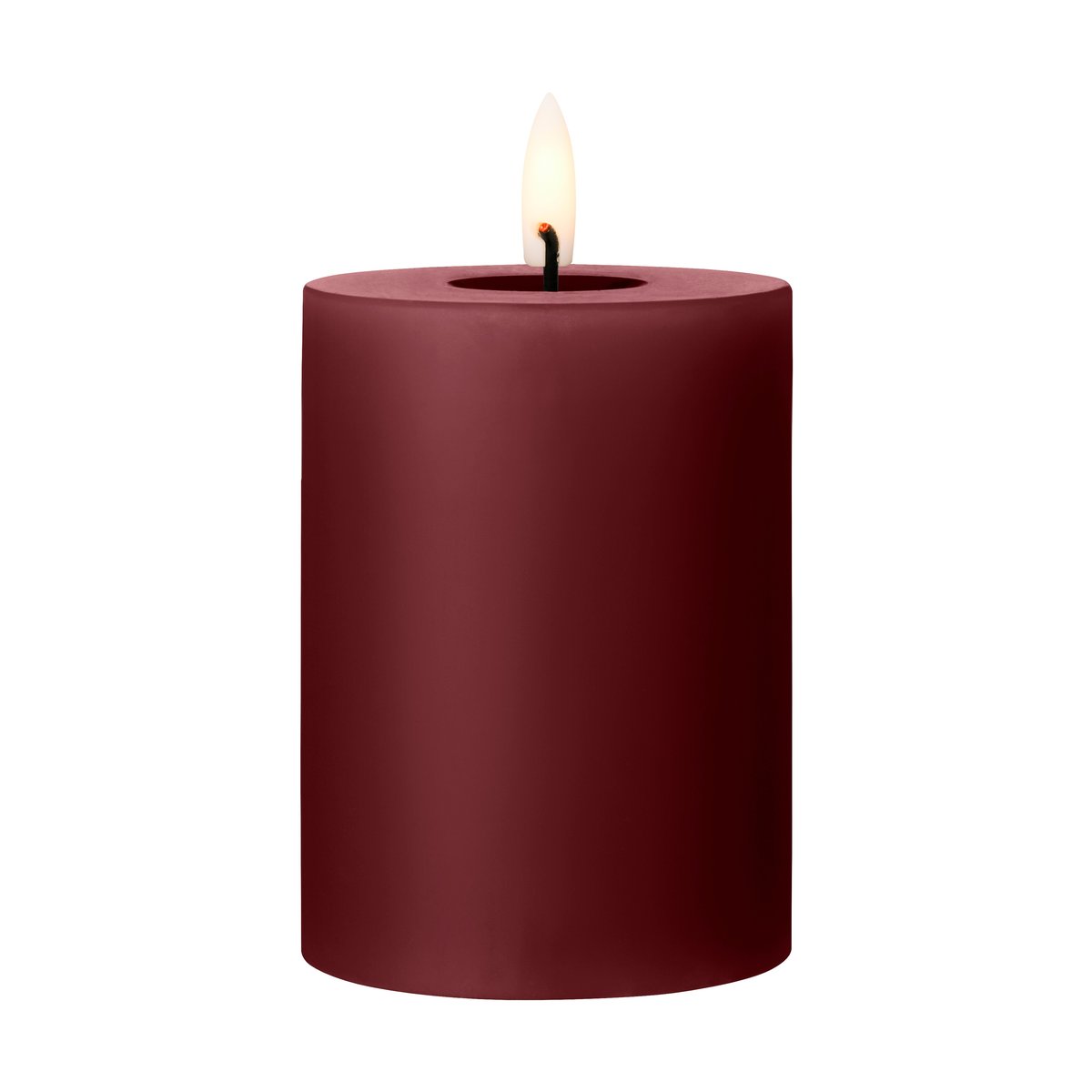 ester & erik LED-pöytäkynttilä 44/2 Deep Wine, 10 cm