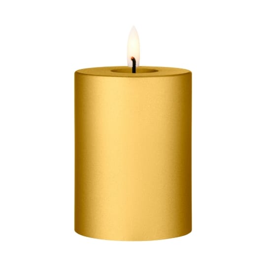 ester & erik LED-pöytäkynttilä - 90 Gold Metallic, 10 cm - Ester & erik