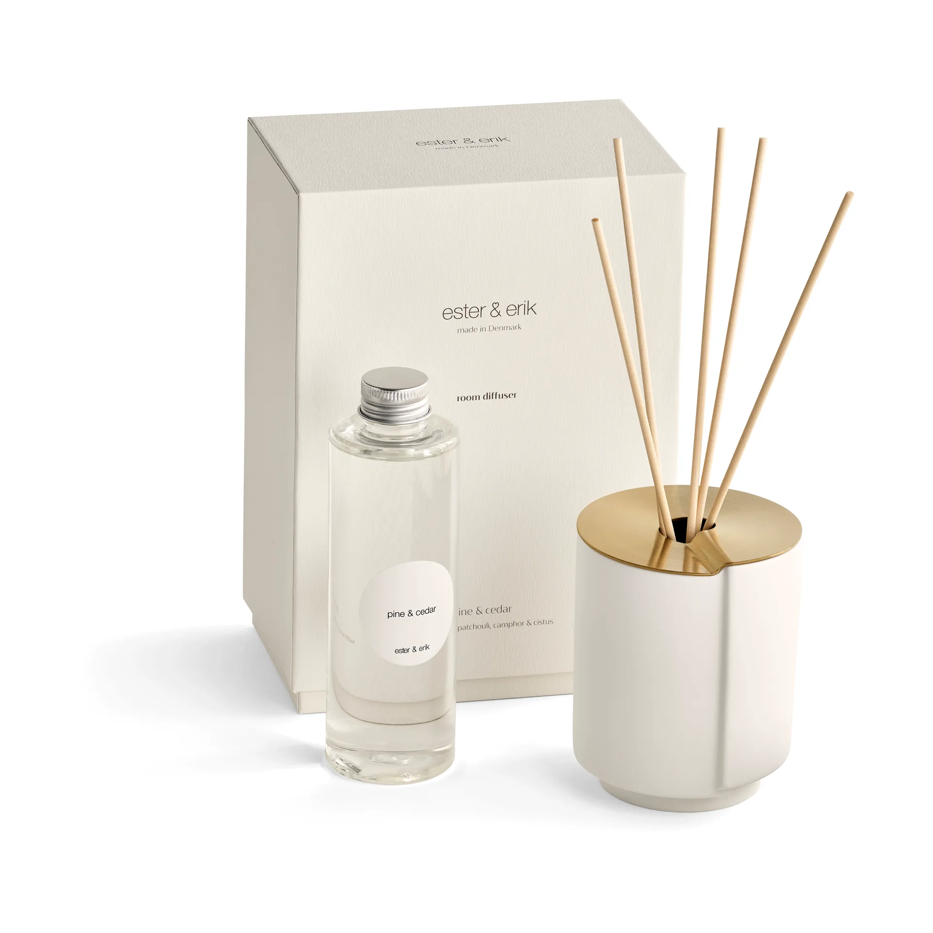 ester & erik tuoksutikut, Pine & cedar ester & erik
