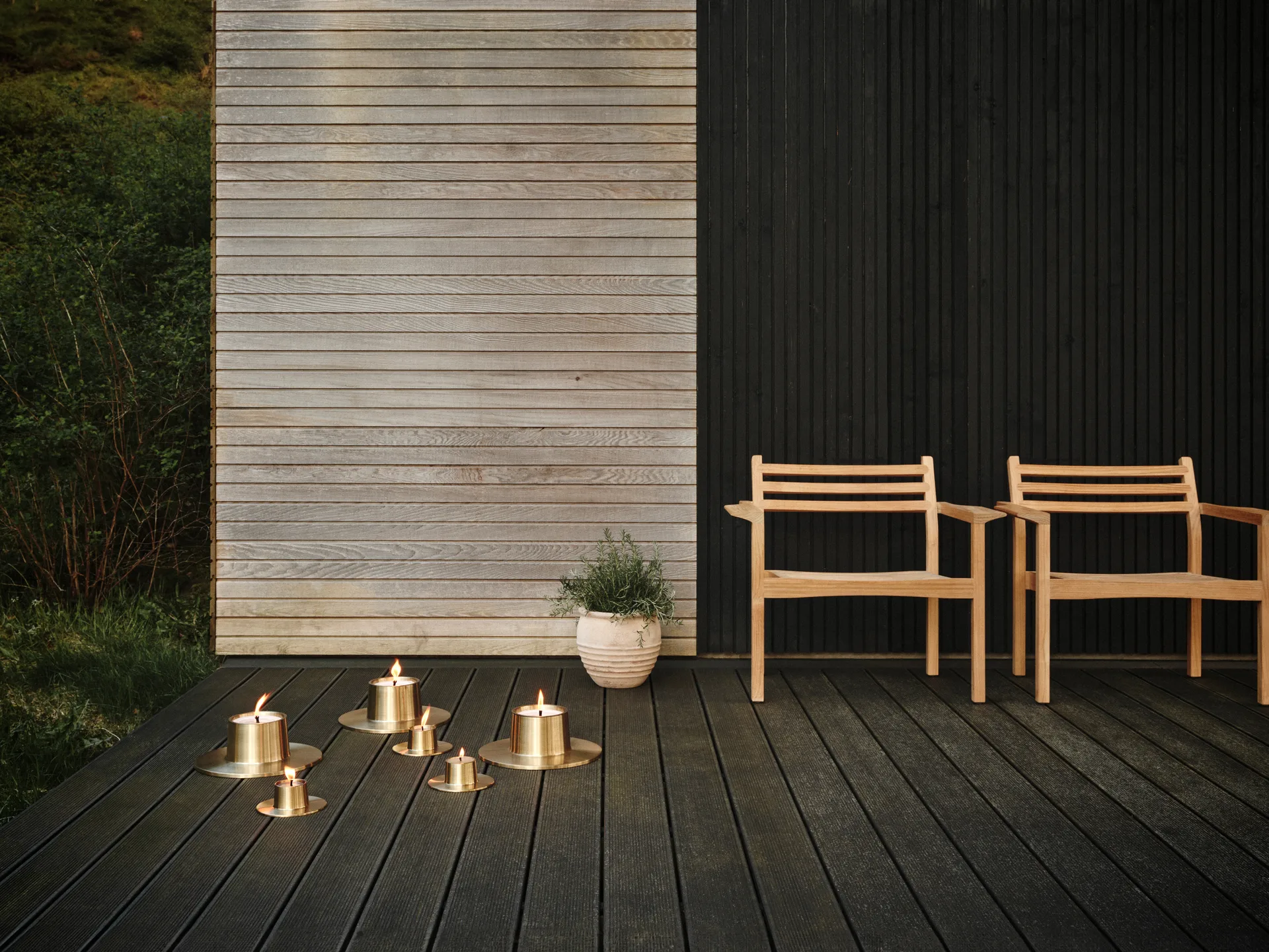 ester & erik ulkolyhty iso 32,3 cm, Gold ester & erik