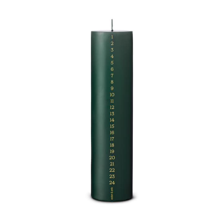 Ester & Erikin kynttiläkalenteri, 25 cm - 60 noble pine - Ester & erik
