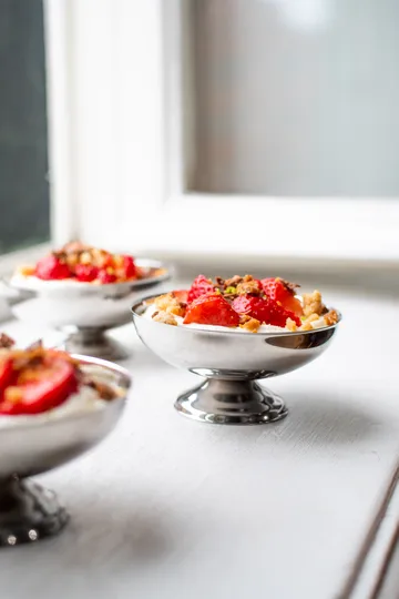 Eternum italialainen lasikupu - Ruostumaton teräs - Eternum