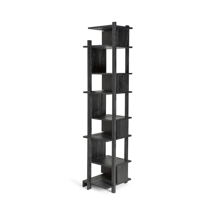 Abstract Column -hylly - Musta tiikki 203 x 49 cm - Ethnicraft