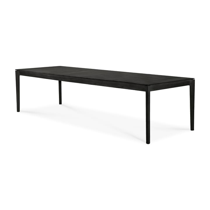 Bok outdoor -ruokapöytä mustaksi petsattu tiikki, 300 x 110 cm Ethnicraft