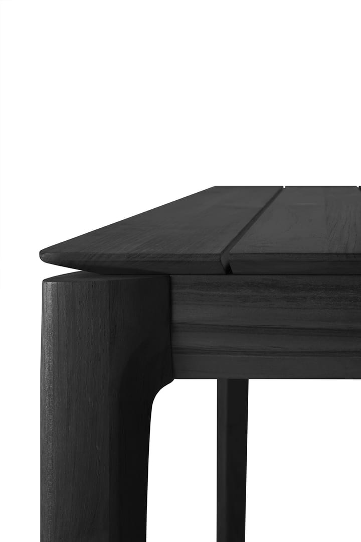 Bok outdoor -ruokapöytä mustaksi petsattu tiikki, 300 x 110 cm Ethnicraft