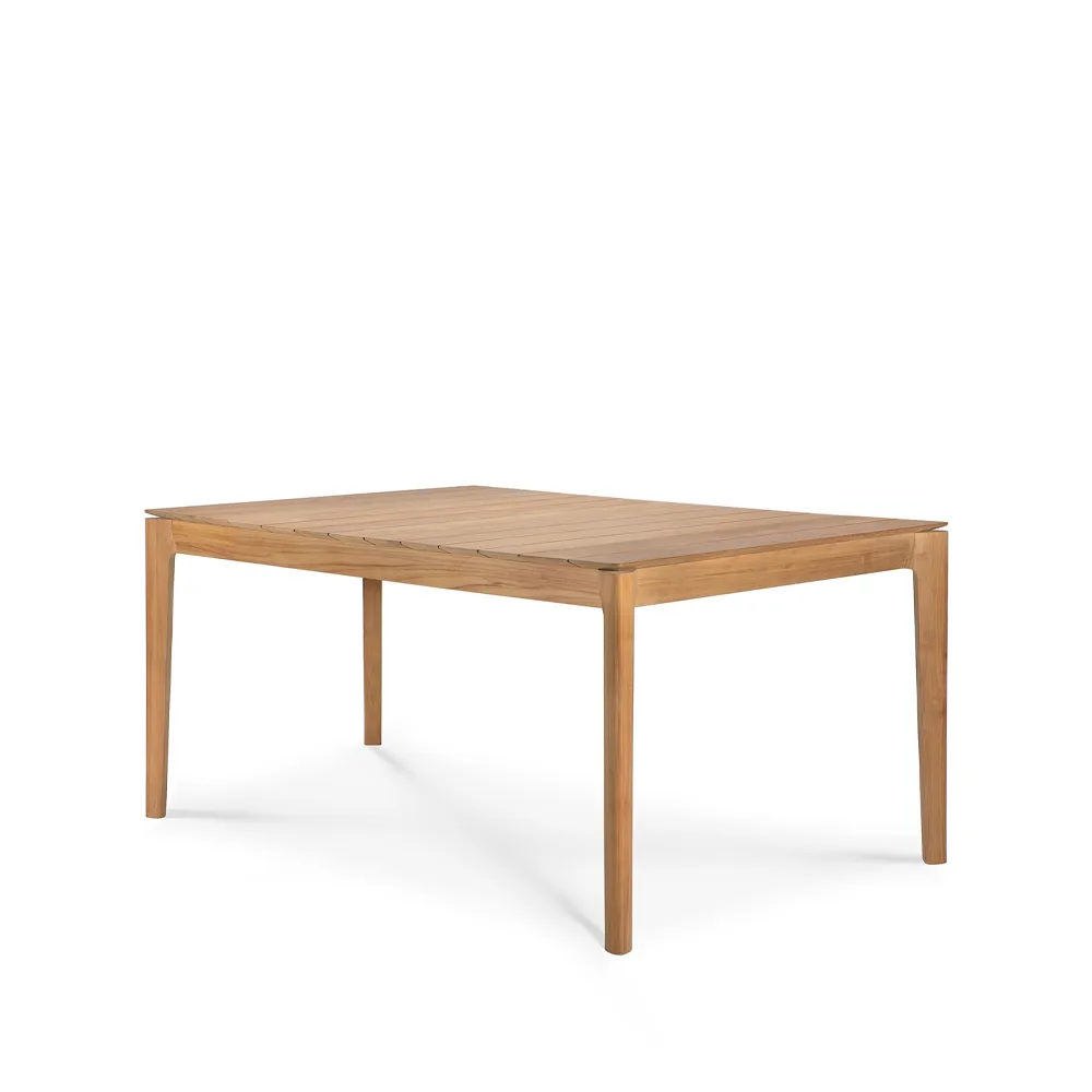 Bok outdoor -ruokapöytä tiikki, 162 x 80 Ethnicraft